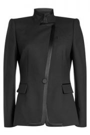 Alexander McQueen Asymmetric Jacket at Stylebop